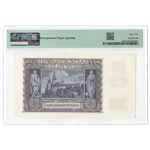 GG, 20 gold 1940 A - PMG 64 EPQ