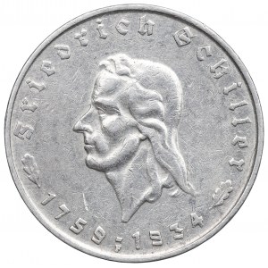 Germany, III Reich, 5 mark 1934