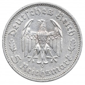Germany, III Reich, 5 mark 1934