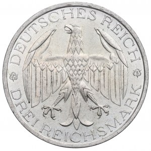 Germany, Weimar Republic, 3 mark 1929 A, Berlin
