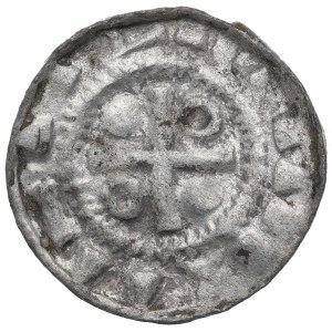 Germany, Saxony, Cross denarius