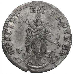 Deutschland, Bistum Würzburg, 4 krajcars 1742