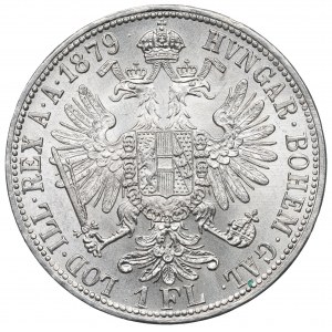 Austria, Franz Joseph, 1 florin 1879