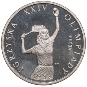 PRL, 200 złotych 1987, Igrzyska XXIV Olimpiady, Próba Nikiel