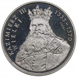 PRL, 500 zlotých 1987, Kazimír III Veliký, niklováno