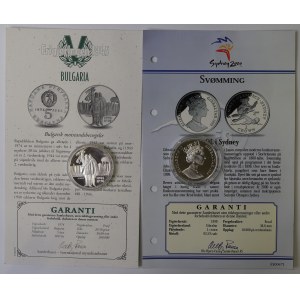 Set of silver issues