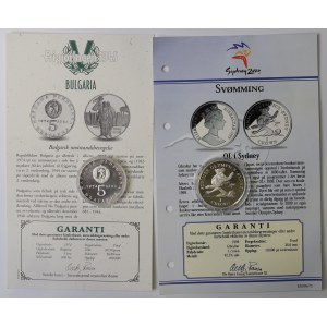 Set of silver issues