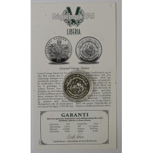 Liberia, 10 dollars 1995 - Patton