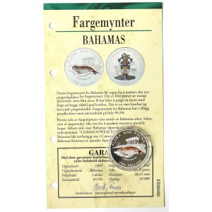 Bahamas, 2 dollars 1995