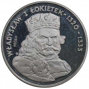 Polská lidová republika, 500 zlotých 1986, Władysław I Łokietek, niklováno