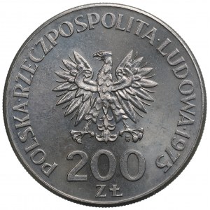PRL, 200 złotych 1975 XXX Rocznica zwycięstwa - Próba Nikiel