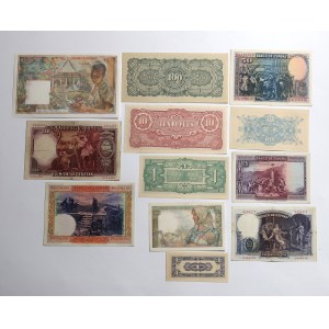 Zestaw banknotów świata