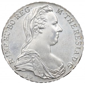Rakousko, Marie Terezie, tolar 1780 - nová ražba