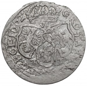John II Casimir Vasa, 6 groschen 1662, Bromberg