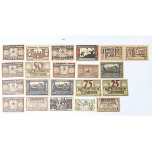 Europe, Notgeld set (21 copies)