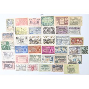 Europe, Notgeld set (36 copies)