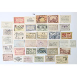 Europe, Notgeld set (36 copies)