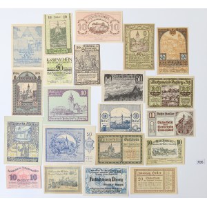 Europe, Notgeld set (21 ex.)