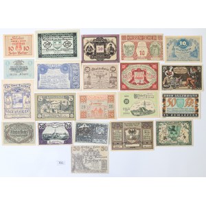 Europe, Notgeld set (21 ex.)
