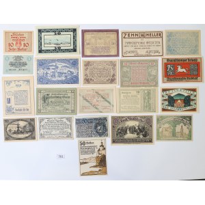 Europe, Notgeld set (21 ex.)