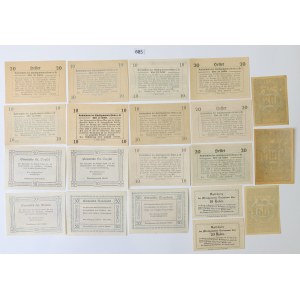 Europe, Notgeld set (20 copies)