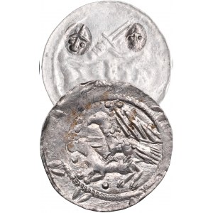 Vladislaus II, Denarius, Cracow
