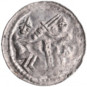 Vladislaus II, Denarius, Cracow