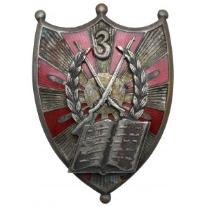 II RP, distintivo della Scuola Sottufficiali per Minori n. 3, Nisko - Grabski, Łódź
