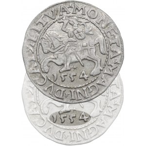 Sigismund II Augustus, Half-penny 1554, Vilnius - rare