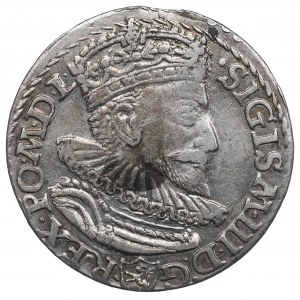 Sigismund III, 3 groschen 1593, Marienburg