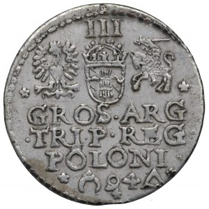 Sigismund III Vasa, 3 groschen 1594, Marienburg