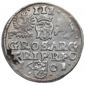 Sigismund III, 3 groschen 1601, Fraustadt