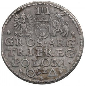 Sigismund III, 3 groschen 1592, Marienburg