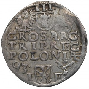 Sigismund III, 3 groschen 1593, Posen