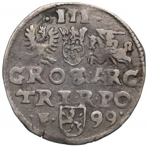 Zygmunt III Waza, Trojak 1599, Wschowa - GROSA