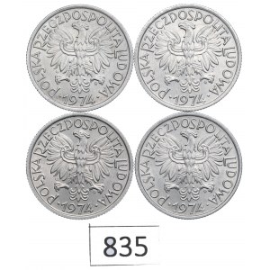 People's Republic of Poland, Set of 2 Gold 1974 Berries