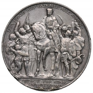 Germany, Preussen, 2 mark 1913 - 100 years of the victory over Napoleon