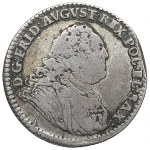 August III. Sas, 1/6 Taler 1763