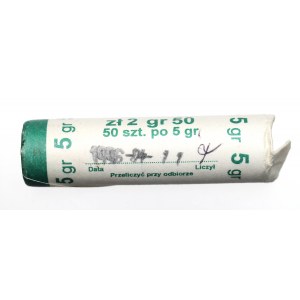 Third Republic, Bank roll of 5 pennies 1990
