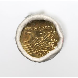 Third Republic, Bank roll of 5 pennies 1993