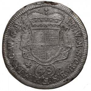 Germany, Brandenburg-Bayreuth, 1/48 thaler 1737