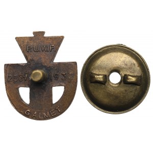 II RP, Państwowa Odznaka Sportowa brązowa - miniatura Galmet 1932