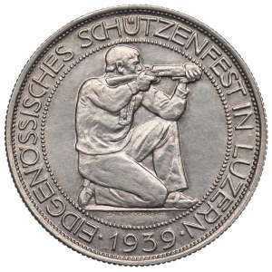 Switzerland, 5 francs 1939