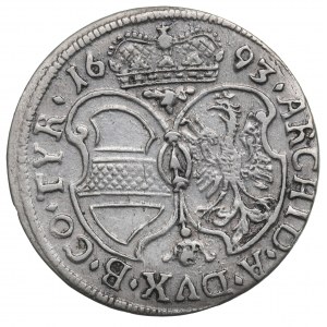Austria, 3 krajcars 1693