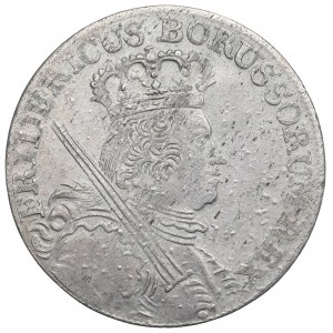 Germany, Prussia, Friedrich II, 18 groschen 1758 A, Berlin