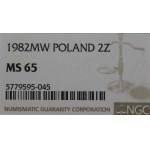 PRL, 2 zlote 1988 - mint destruct