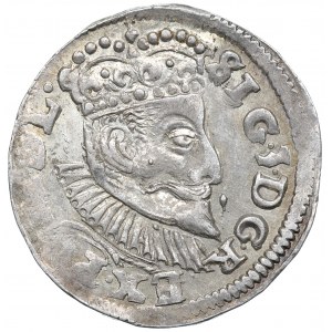 Sigismund III, 3 groschen 1597, Posen - NGC MS63