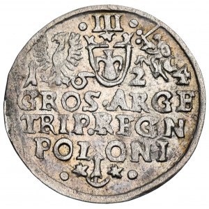 Sigismund III, 3 groschen 1624, Cracow
