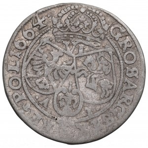 John II Casimir, 6 groschen 1664, Bromberg