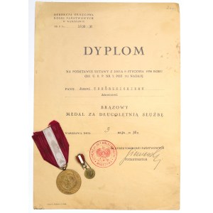II RP, Brązowy medal za długoletnią służbę